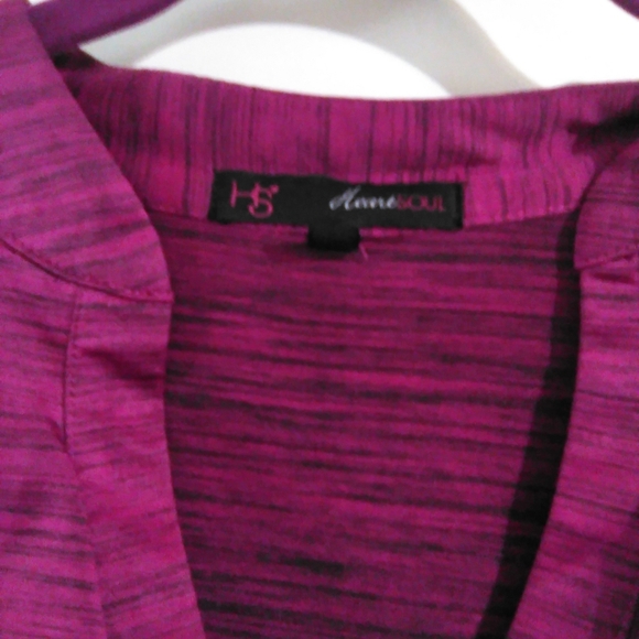 Heart Soul Fuchsia/Purple top - Picture 2 of 4